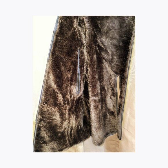 VTG London Fog Maincoat Long Tan Trench Coat 42 - Picture 7 of 7